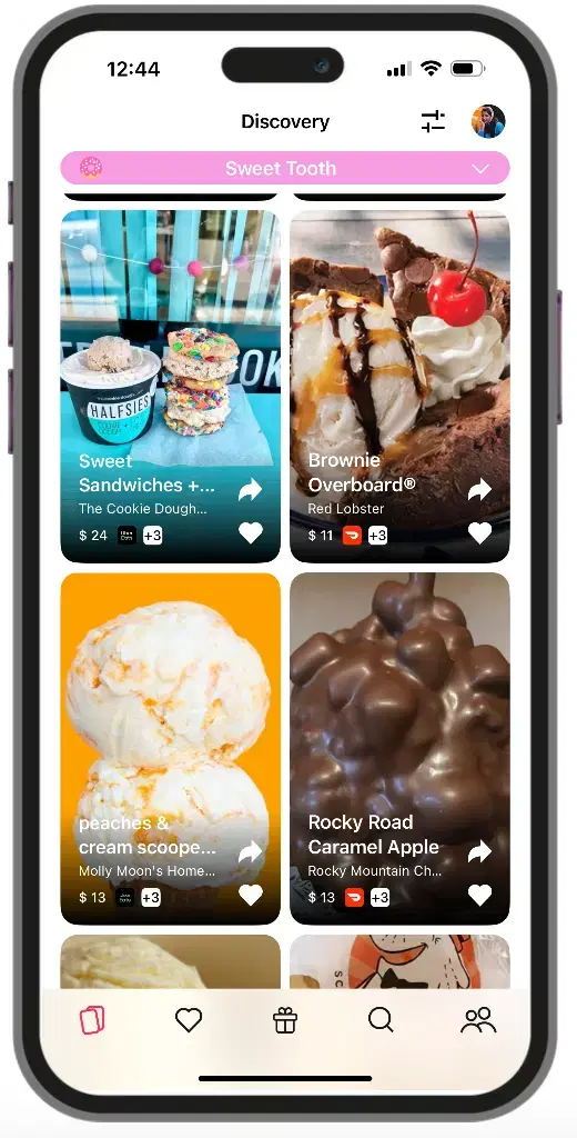 Discover new restaurants and dishes with FoodDiscovery AI